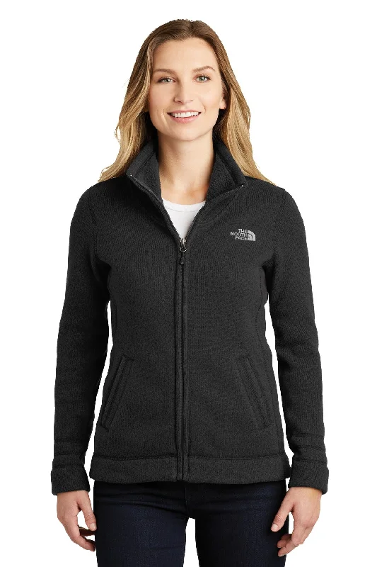 The North Face ® Ladies Sweater Fleece Jacket. NF0A3LH8 Loose Fit Hoodie Sweatshirt