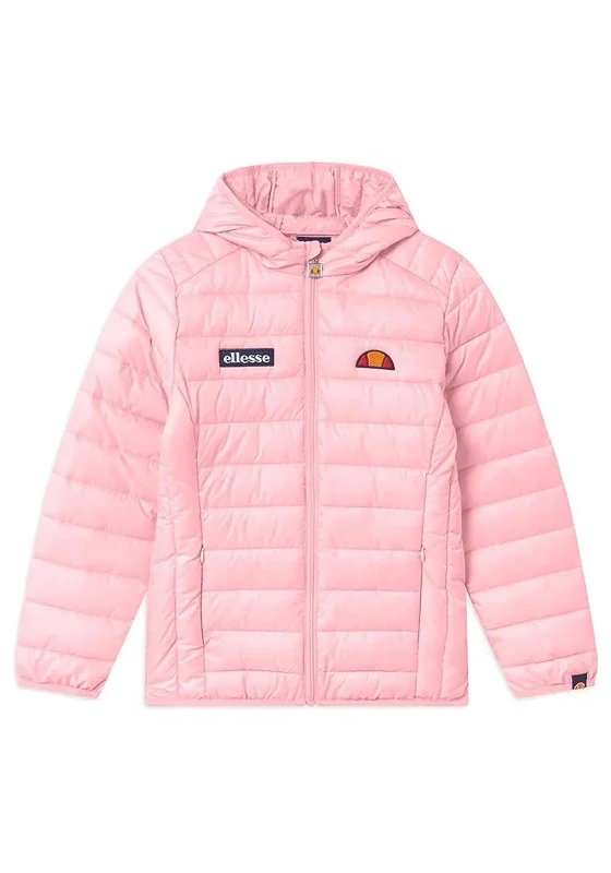 Ellesse Girls Valentino Padded Coat, Light Pink Women's eco-friendly jackets