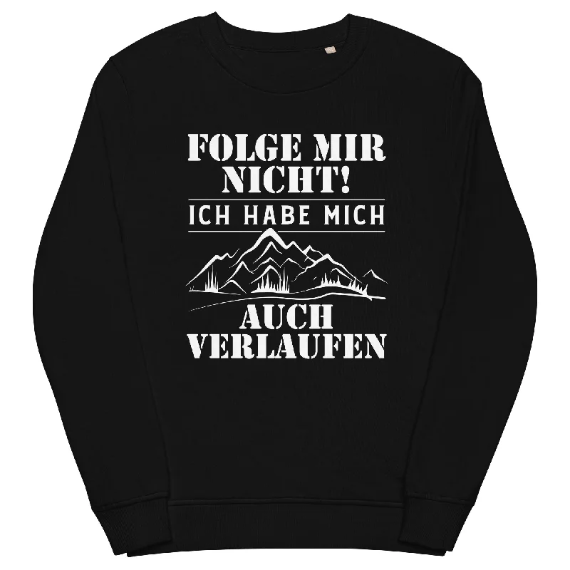 Folge mir nicht - Unisex Premium Organic Sweatshirt Comfy Sweatshirts for Women