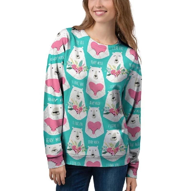 White Mama Bear Women's Sweatshirt Weekend sweaters