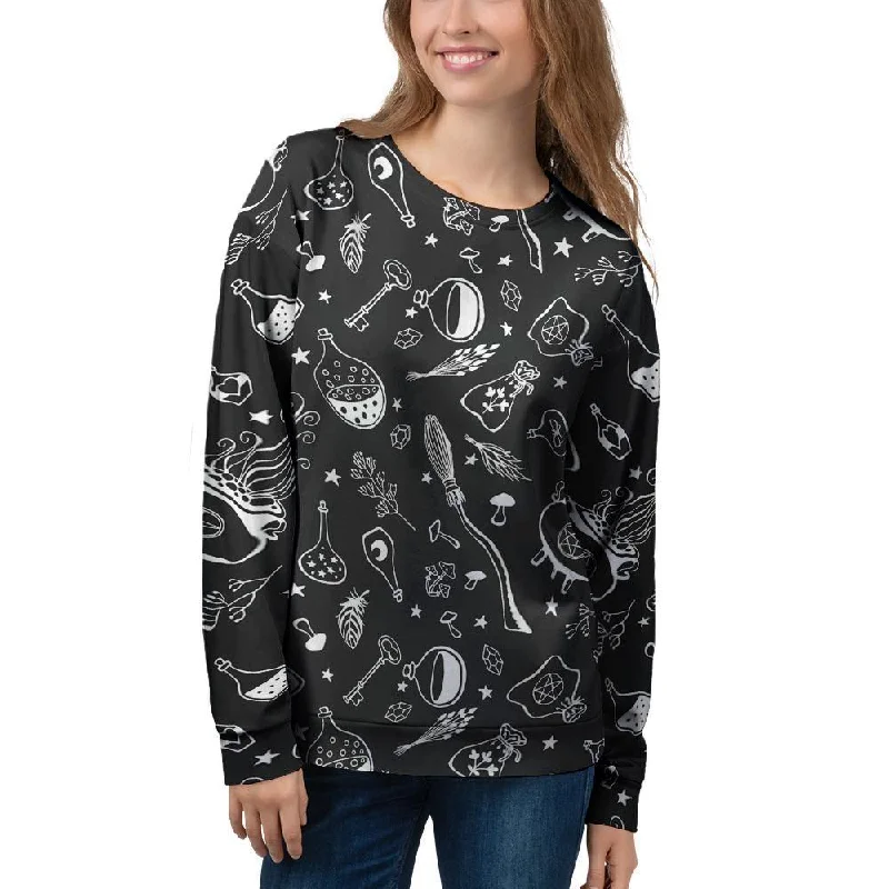 Witch Gothic Women's Sweatshirt Eco-friendly sweaters