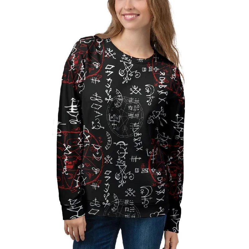 Witch Women's Sweatshirt Water-resistant sweaters