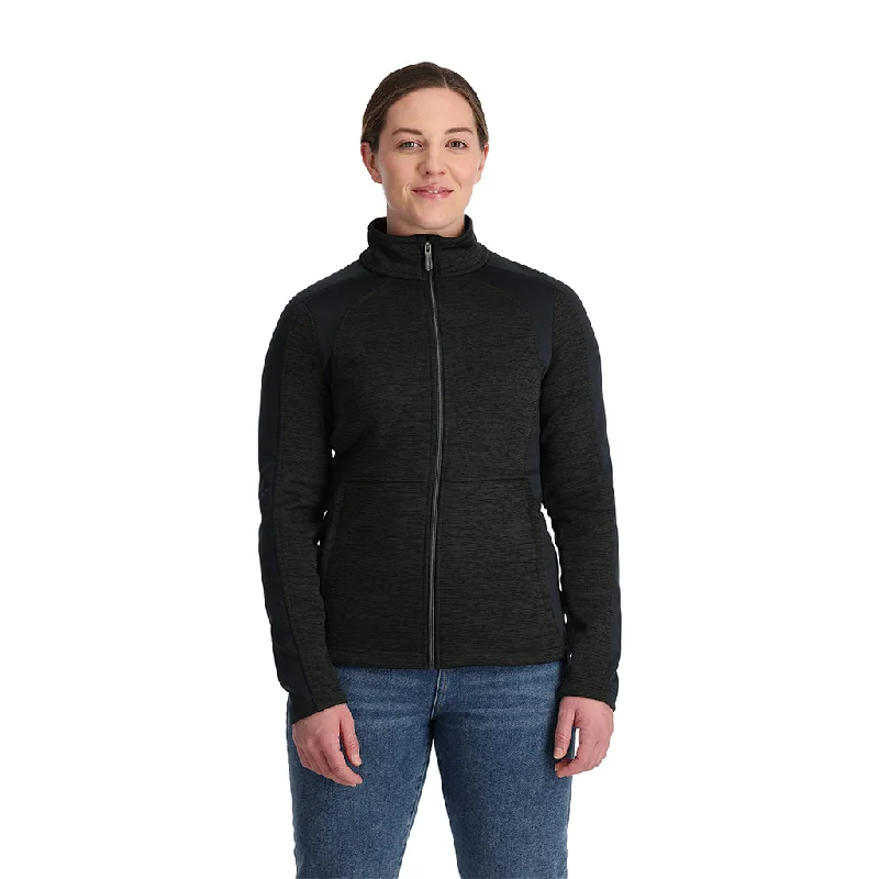 Womens Encore Full Zip - Black Fleece sweaters