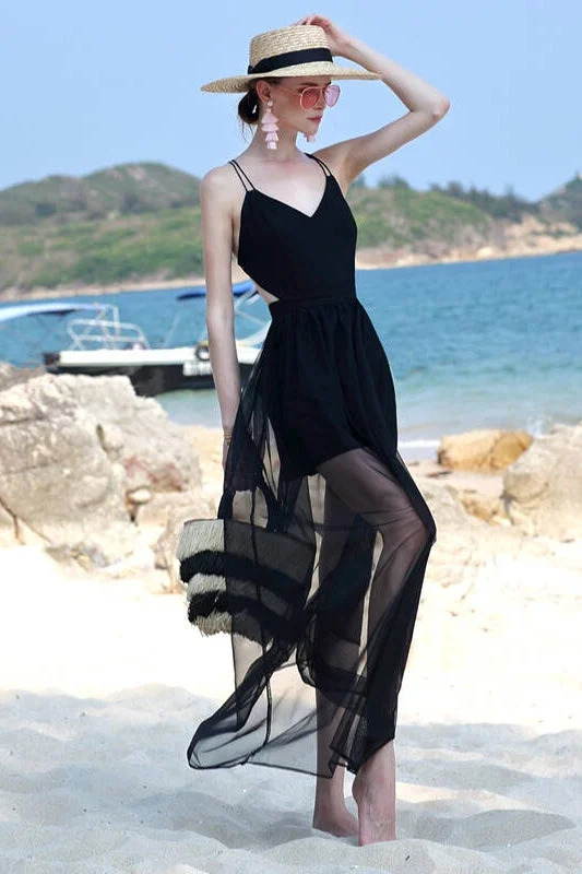 Black Tulle Maxi Dress Best maxi dresses for formal events