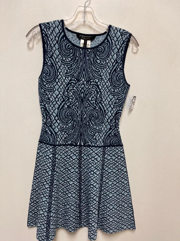 Dress Casual Short By Bcbgmaxazria In Blue, Size: S Summer Skater Skirt