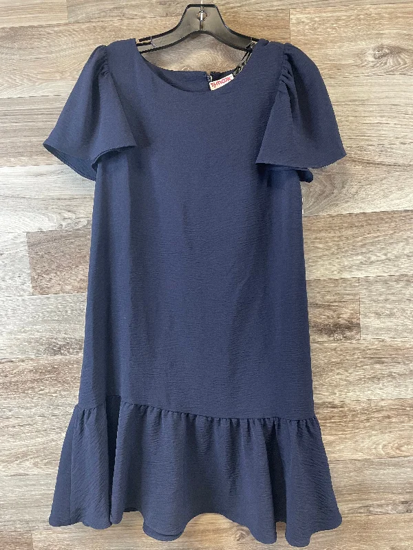 Navy Dress Casual Midi Dkny, Size M Button-front Midi Skirt